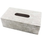 Darimana Serviettenbox Muschel weiß - 102122900000 - 0 - 140px