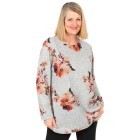 Z-ONE Damen Pullover mit Blumendruck multicolor 48/50 - 104945100003 - 0 - 140px