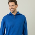 Cashmerelike by BLUE SEVEN Herren-Pullover, blau 50 (M) - 105025800002 - 0 - 140px