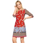 rick cardona Damen Kleid mit Druck multicolor 38 - 105198300002 - 0 - 140px