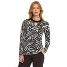 ashley brooke Damen Langarmshirt Druck multicolor - 105207000000 - 0 - 140px