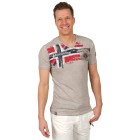 GEOGRAPHICAL NORWAY Herren T-Shirt hellgrau 56 - 105247200005 - 0 - 140px
