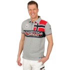 GEOGRAPHICAL NORWAY Herren Poloshirt hellgrau 56 - 105249100004 - 0 - 140px