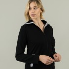 Homewear by BLUE SEVEN Damen Sweatjacke schwarz 38 - 105310100001 - 0 - 140px