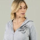 Homewear by BLUE SEVEN Damen Sweatjacke grau - 105310200000 - 0 - 140px