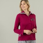 Homewear by BLUE SEVEN Damen Sweatjacke beere - 105310400000 - 0 - 140px