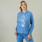 Homewear by BLUE SEVEN Damen Sweatshirt blau 40 - 105310700002 - 0 - 140px