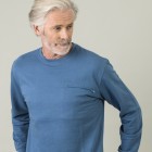 Homewear by BLUE SEVEN Herren Sweatshirt blau - 105314900000 - 0 - 140px