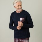 Homewear by BLUE SEVEN Herren Pyjamashirt, marine - 105315500000 - 0 - 140px