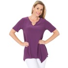 FASHION NEWS  Shirt mit Strass  brombeere 42/46 - 105318400002 - 0 - 140px
