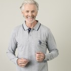 U.S. POLO ASSN. Herren Poloshirt Langarm, grau 3XL - 105330800005 - 0 - 140px