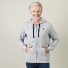 U.S. POLO ASSN. Herren Sweatjacke, grau - 105331200000 - 0 - 140px