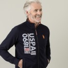 U.S. POLO ASSN. Herren Sweatjacke marine - 105331300000 - 0 - 140px