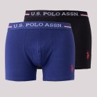 US. POLO ASSN. 2er Pack Boxershorts schwarz/marine 3XL - 105332800005 - 0 - 140px