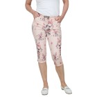 Z-ONE Damen Caprihose mit Blumendruck multicolor 50 - 105439200006 - 0 - 140px