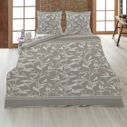 WinterDreams Bettwäsche 4tlg. Blätter taupe - 105451600000 - 0 - 140px
