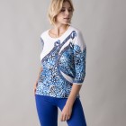 MILANO Design Pullover 'Cecina' weiß/blau - 105543600000 - 0 - 140px