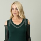 TRENDS by J. Leibfried  Damen-Shirt, dunkelgrün 52/54 - 105607500005 - 0 - 140px