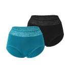COSY COMFORT 2er Pack Slip petrol/grau - 105733500000 - 0 - 140px