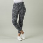 FASHION NEWS Thermo-Fleece-Leggings, schwarz/weiß - 105815100000 - 0 - 140px