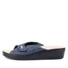 QUIVA Damenlederpantoletten navy - 106142700000 - 0 - 140px