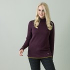 GINA LAURA Damen Pullover, bordeaux - 106294600000 - 0 - 140px