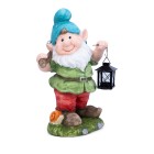 Gartenzwerg mit Laterne, ca. 51x25.5x30cm - 106454400000 - 0 - 140px