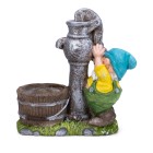 Gartenzwerg mit Brunnen ca. 37x17x18cm - 106456300000 - 0 - 140px