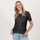 Damen-Spitzenshirt 'Melinda' schwarz/silber - 107037900000 - 0 - 140px