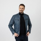 OTTO KERN Herren-Lederjacke 'Atlanta' petrol - 107060800000 - 0 - 140px