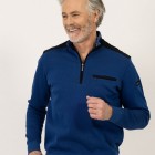 bugatti Herren Sweatshirt, royalblau/marine - 107131900000 - 0 - 140px