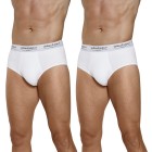 wäschepur 2er Pack Herren Slips weiß - 107470000000 - 0 - 140px