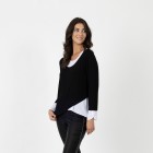mocca by Jutta Leibfried Shirt schwarz/weiß - 107656000000 - 0 - 140px