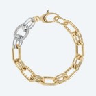 BellaVita Gliederarmband vergoldet mit Zirkonia - 109258500000 - 0 - 140px