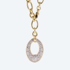 BellaVita Gliederkette verg. mit Zirkonia-Anhänger - 109259700000 - 0 - 140px