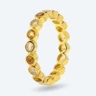 Ring 925 Silber vergoldet Äth. Opal+Citrin 16 - 109489100001 - 0 - 140px