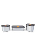 3er Set Vorratsdosen Edelstahl - 109758500000 - 0 - 140px