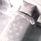 Biber-Bettwäsche 155x220 Schneeflocke grau - 109952400000 - 0 - 140px