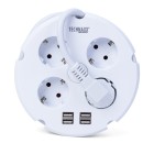 Kabeltrommel 4-fach mit USB - 110089300000 - 0 - 140px