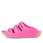 Andrea Conti Damen Lederpantolette magenta 37 - 110407300002 - 0 - 140px
