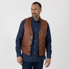 OTTO KERN Herren Lederweste 'Leo' cognac - 110593300000 - 0 - 140px