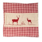 Landhaus Kissenhülle 40x40cm Hirsch rot - 110792800000 - 0 - 140px