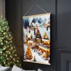 LED Wandbild Weihnachtsdorf 75x112cm - 111553200000 - 0 - 140px