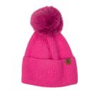 Antonio Damenmütze Angori mit Bommel pink - 111591500000 - 0 - 140px