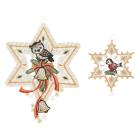 Plauener Spitze Fensterbild 2er Set Sterne - 111631800000 - 0 - 140px