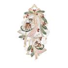 Plauener Spitze Fensterbild Glocken und Waldtiere - 111633400000 - 0 - 140px