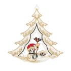 Plauener Spitze Fensterbild Schneemann - 111635900000 - 0 - 140px