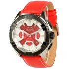 deLorean Herren-Automatikuhr "Crossover", rot - 111760400000 - 0 - 140px