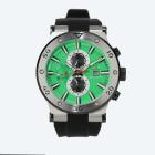 DeLorean Herren-Automatikuhr "Iron Sight" grün - 111763100000 - 0 - 140px