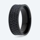 Ring Edelstahl IP-schwarz mit Zirkonia 19 - 111945200001 - 0 - 140px